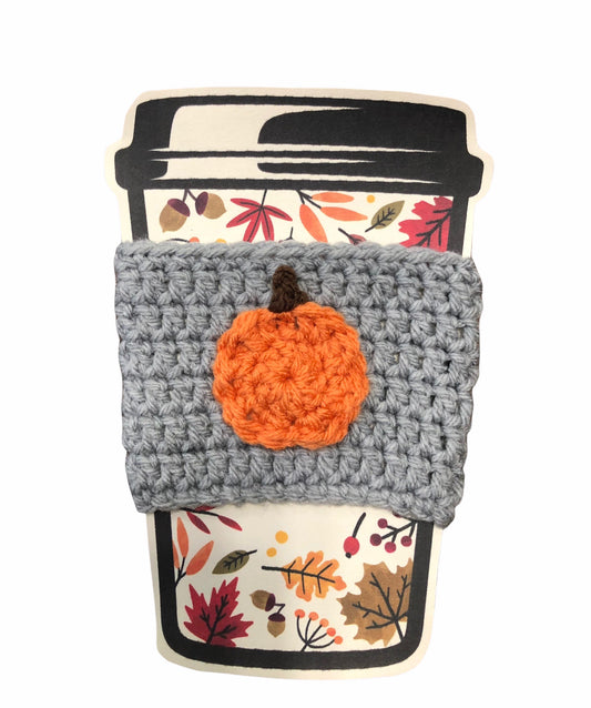 Pumpkin Coffee Cup Cozy